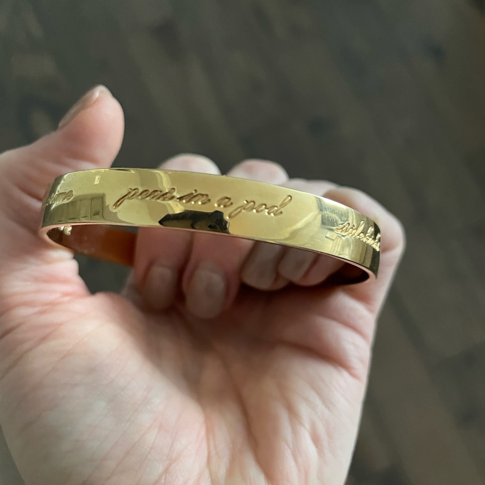 Kate Spade Gold Bangle Bracelet - Picture 6 of 6